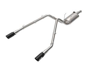 aFe - aFe 09-18 Ram 1500 V8 5.7L Hemi Gemini XV 3in 304 SS Cat-Back Exhaust w/ Black Tips 49-32083-B - Image 1