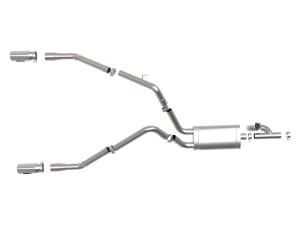aFe - aFe 09-18 Ram 1500 V8 5.7L Hemi Gemini XV 3in 304 SS Cat-Back Exhaust w/ Polished Tips 49-32083-P - Image 9