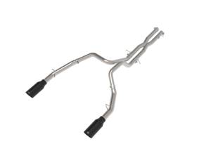 aFe - aFe 2025 Dodge RAM 1500 Vulcan Series 304 Stainless Steel Cat-Back Exhaust System w/ Black Tip 49-32087-B - Image 1