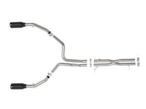 aFe - aFe 2025 Dodge RAM 1500 Vulcan Series 304 Stainless Steel Cat-Back Exhaust System w/ Black Tip 49-32087-B - Image 4