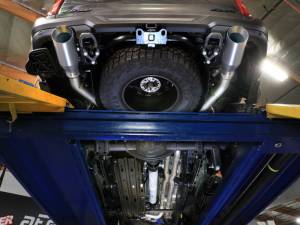 aFe - aFe 2025 Dodge RAM 1500 Vulcan Series 304 Stainless Steel Cat-Back Exhaust System w/ Polished Tip 49-32087-P - Image 3