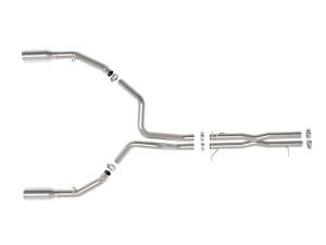 aFe - aFe 2025 Dodge RAM 1500 Vulcan Series 304 Stainless Steel Cat-Back Exhaust System w/ Polished Tip 49-32087-P - Image 4