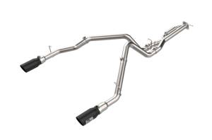 aFe - aFe Vulcan Series Cat-Back Exhaust System RAM 1500 2025 V6-3.0L (tt)- Black Tips 49-32088-B - Image 1