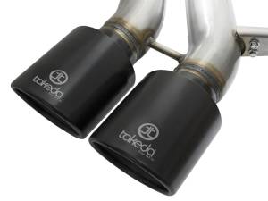 aFe - aFe Takeda 3in SS Exhaust Cat-Back 13-16 Ford Focus ST 2.0L Black Tips 49-33083-B - Image 5
