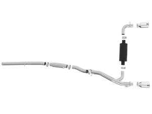 aFe - aFe Takeda 3in 304 SS Cat-Back Exhaust w/ Polished Tip 16-18 Ford Focus RS 2.3L (t) 49-33103-P - Image 8