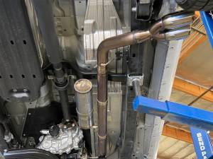 aFe - aFe Rebel Series 3in Cat-Back Exhaust Side Exit w/ Polished Tips 19-20 Ford Ranger L4-2.3L (t) 49-33119-P - Image 4