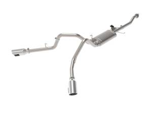 aFe - aFe Gemini XV 3in 304 SS Cat-Back Exhaust 15-20 Ford F-150 V6 2.7L/3.5 w/ Polished Tips 49-33123-P - Image 1