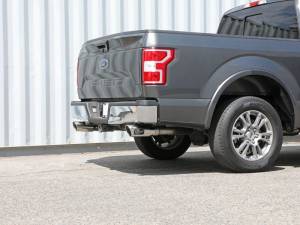 aFe - aFe Vulcan Series 3in 304SS Cat-Back w/ Polished Tips 15-20 Ford F-150 V6 2.7L/35L(tt) / V8 5.0L 49-33130-P - Image 3