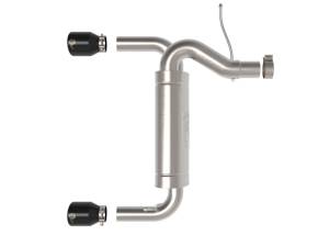 aFe - aFe Vulcan 3in 304 SS Axle-Back Exhaust 2021 Ford Bronco L4-2.3L (t)/V6-2.7L (tt) w/ Black Tips 49-33137-B - Image 5