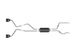 aFe - aFe MACH Force-Xp 2.5in. 304 SS C/B Exhaust 20-21 Ford Explorer V6-3.0L - Black Tip 49-33139-B - Image 5
