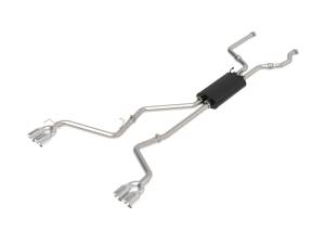 aFe - aFe MACH Force-Xp 2.5in. 304 SS C/B Exhaust 20-21 Ford Explorer V6-3.0L - Polished Tip 49-33139-P - Image 1