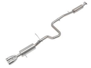 aFe - aFe Takeda Series 2 1/2in 304 SS Cat-Back 14-19 Ford Fiesta L4-1.6L (t) w/Polished Tip 49-33140-P - Image 1