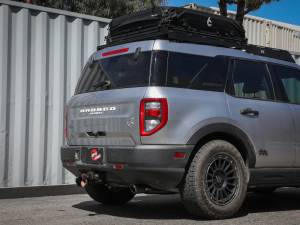 aFe - aFe Ford Bronco Sport 21-22 L3-1.5L (t)/L4-2.0L (t) Vulcan Cat-Back Exhaust System- Carbon Tips 49-33142-C - Image 2