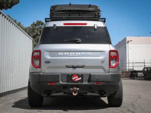 aFe - aFe Ford Bronco Sport 21-22 L3-1.5L (t)/L4-2.0L (t) Vulcan Cat-Back Exhaust System- Carbon Tips 49-33142-C - Image 3
