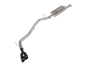 aFe - aFe 2024+ Ford Ranger L4-2.3L (t) Vulcan Series 2.5in to 3in Cat-Back Exhaust w/ Black Tip 49-33148-B - Image 1