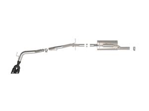 aFe - aFe 2024+ Ford Ranger L4-2.3L (t) Vulcan Series 2.5in to 3in Cat-Back Exhaust w/ Black Tip 49-33148-B - Image 5