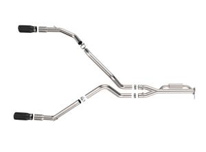 aFe - aFe 21-24 Ford F-150 Vulcan Series 3 IN to 3-1/2 IN Stainless Steel Cat-Back Exhaust System - Black 49-33151-B - Image 7