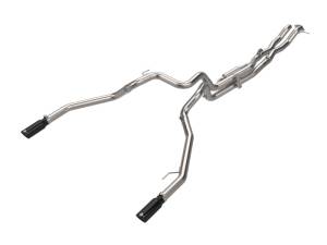 aFe - aFe Vulcan Series 3in 304SS Cat-Back Exhaust 24-25 Ford Ranger Raptor V6-3.0L (tt) w/ Black Tips 49-33152-B - Image 1