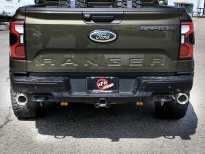 aFe - aFe 24-25 Ford Ranger Raptor Vulcan Series 3in 304 SS Cat-Back Exhaust w/ Polished Tips 49-33152-P - Image 3