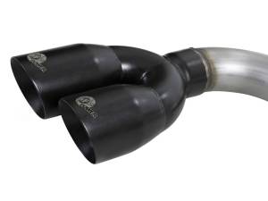 aFe - aFe Rebel XD Series 3in 304SS DPF-Back 20-21 GM Trucks L6-3.0L (td) LM2 - Dual Black Tip 49-34129-B - Image 5