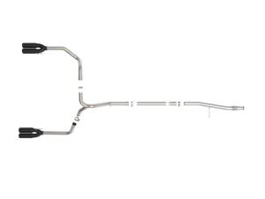 aFe - aFe Vulcan Series 3in 304SS DPF-Back 20-21 GM Trucks L6-3.0L (td) LM2 - Dual Black Tip 49-34130-B - Image 6