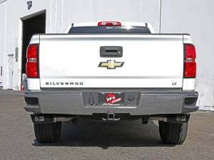 aFe - aFe Gemini XV 3in 304 SS Cat-Back Exhaust w/ Cutout 14-19 GM Trucks 4.3L/5.3L w/ Black Tips 49-34132-B - Image 7