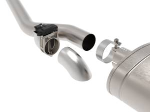 aFe - aFe Gemini XV 3in 304 SS Cat-Back Exhaust w/ Cutout 19-21 GM Silverado/Sierra 1500 V8- w/ Black Tips 49-34139-P - Image 2