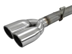 aFe - aFe Gemini XV 3in 304 SS Cat-Back Exhaust w/ Cutout 19-21 GM Silverado/Sierra 1500 V8- w/ Black Tips 49-34139-P - Image 3