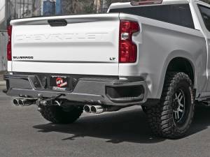 aFe - aFe Gemini XV 3in 304 SS Cat-Back Exhaust w/ Cutout 19-21 GM Silverado/Sierra 1500 V8- w/ Black Tips 49-34139-P - Image 6