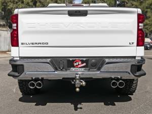 aFe - aFe Gemini XV 3in 304 SS Cat-Back Exhaust w/ Cutout 19-21 GM Silverado/Sierra 1500 V8- w/ Black Tips 49-34139-P - Image 7