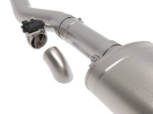 aFe - aFe Gemini XV 4in to Dual 3in 304 SS Cat-Back Exhaust w/ Cutout 19-21 GM Silverado/Sierra V8-6.2L 49-34140 - Image 6