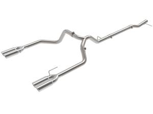 aFe - aFe GM Trucks 23-24 L6-3.0L (td) LZ0 Vulcan Series 3in 304 SS DPF-Back Exhaust System w/Polished Tip 49-34146-P - Image 1