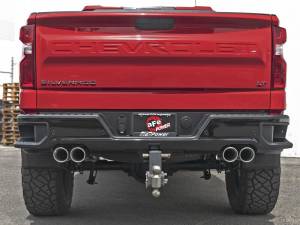 aFe - aFe GM Trucks 23-24 L6-3.0L (td) LZ0 Vulcan Series 3in 304 SS DPF-Back Exhaust System w/Polished Tip 49-34146-P - Image 4