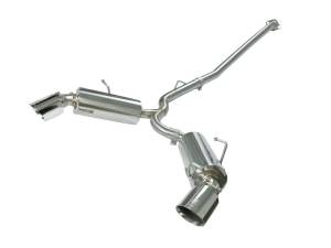 aFe - aFe Takeda 17-20 BRZ/FRS/86 2.5in 304 Stainless Steel Cat-Back Exhaust 49-36023-1P - Image 1