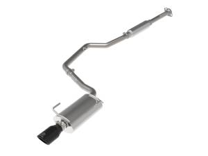 aFe - aFe POWER Takeda 12-16 Subaru Impreza 2.0L 2.5in 304SS CB Exhaust w/ Black Tips 49-36052-B - Image 1