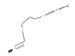 aFe - aFe POWER Takeda 12-16 Subaru Impreza 2.0L 2.5in 304SS CB Exhaust w/ Black Tips 49-36052-B - Image 6