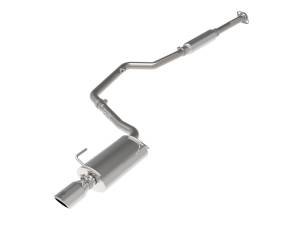 aFe - aFe POWER Takeda 12-16 Subaru Impreza 2.0L 2.5in 304SS CB Exhaust w/ Polished Tips 49-36052-P - Image 1
