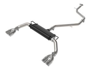 aFe - aFe 19-21 Lexus UX200 Takeda 2in - 2.5in. 304 SS Cat-Back Exhaust System w/ Polished Tip 49-36054-P - Image 1