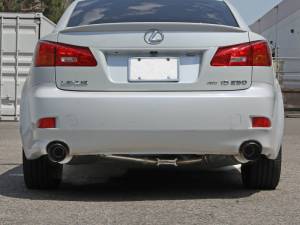 aFe - aFe POWER Takeda 06-13 Lexus IS250/IS350 SS Axle-Back Exhaust w/ Black Tips 49-36055-B - Image 4