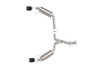 aFe - aFe POWER Takeda 06-13 Lexus IS250/IS350 SS Axle-Back Exhaust w/ Black Tips 49-36055-B - Image 6
