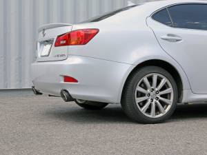 aFe - aFe POWER Takeda 06-13 Lexus IS250/IS350 SS Axle-Back Exhaust w/ Carbon Tips 49-36055-C - Image 3