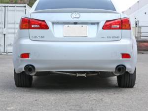 aFe - aFe POWER Takeda 06-13 Lexus IS250/IS350 SS Axle-Back Exhaust w/ Blue Flame Tips 49-36055-L - Image 4