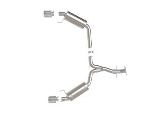 aFe - aFe POWER Takeda 06-13 Lexus IS250/IS350 SS Axle-Back Exhaust w/ Polished Tips 49-36055-P - Image 6