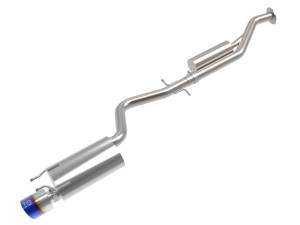 aFe - aFe Lexus IS300 01-05 L6-3.0L Takeda Cat-Back Exhaust System- Blue Tip 49-36058-L - Image 1