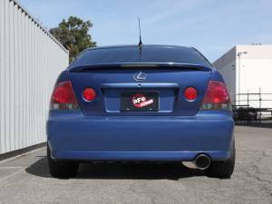 aFe - aFe Lexus IS300 01-05 L6-3.0L Takeda Cat-Back Exhaust System- Blue Tip 49-36058-L - Image 3