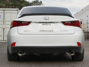 aFe - aFe POWER Takeda 16-17 Lexus IS200t L4-2.0L (t) 2.5in-3in 304 SS CB Exhaust - Carbon Fiber 49-36059-C - Image 4