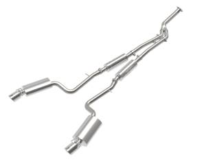 aFe - aFe POWER Takeda 16-17 Lexus IS200t L4-2.0L (t) 2.5in-3in 304 SS CB Exhaust w/Polish Tip 49-36059-P - Image 1