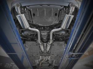 aFe - aFe POWER Takeda 16-17 Lexus IS200t L4-2.0L (t) 2.5in-3in 304 SS CB Exhaust w/Polish Tip 49-36059-P - Image 5