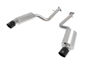 aFe - aFe Takeda 14-22 Lexus IS350 V6 2.5in. 304 Stainless Steel Axle-Back Exhaust System w/ Black Tip 49-36060-B - Image 1