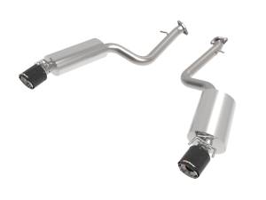 aFe - aFe Lexus IS350 14-22 V6-3.5L Takeda Axle-Back Exhaust System- Carbon Fiber Tip 49-36060-C - Image 1